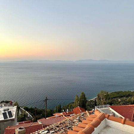 Villa Άκρη Του Κόσμου à Ampelos  Extérieur photo